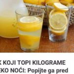 SOK KOJI TOPI KILOGRAME PREKO NOĆI: probudite se sa MANJE kilograma! SOK KOJI TOPI KILOGRAME PREKO NOĆI: probudite se sa MANJE kilograma!