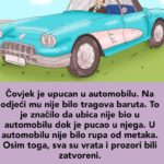 Čovjek je upucan u automobilu. Na odjeći mu nije bilo tragova baruta. To je značilo da ubica nije bio u automobilu dok je pucao u njega. U automobilu nije bilo rupa od metaka. Osim toga, sva su vrata i prozori bili zatvoreni. Kako su ga mogli ubiti? 📍RJEŠENJE POGLEDAJTE U KOMENTARU 👇 Čovjek je upucan u automobilu. Na odjeći mu nije bilo tragova baruta. To je značilo da ubica nije bio u automobilu dok je pucao u njega. U automobilu nije bilo rupa od metaka. Osim toga, sva su vrata i prozori bili zatvoreni. Kako su ga mogli ubiti? 📍RJEŠENJE POGLEDAJTE U KOMENTARU 👇