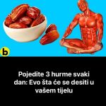 AKO POJEDETE 3 HURME SVAKI DAN, U Vašem Tijelu Će Se Desiti OVIH 8 STVARI: To Će Vas Preporoditi AKO POJEDETE 3 HURME SVAKI DAN, U Vašem Tijelu Će Se Desiti OVIH 8 STVARI: To Će Vas Preporoditi