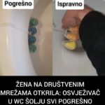 ŽENA NA DRUŠTVENIM MREŽAMA OTKRILA: OSVJEŽIVAČ U WC ŠOLJU SVI POGREŠNO STAVLJAMO: Evo Kako Treba ŽENA NA DRUŠTVENIM MREŽAMA OTKRILA: OSVJEŽIVAČ U WC ŠOLJU SVI POGREŠNO STAVLJAMO: Evo Kako Treba